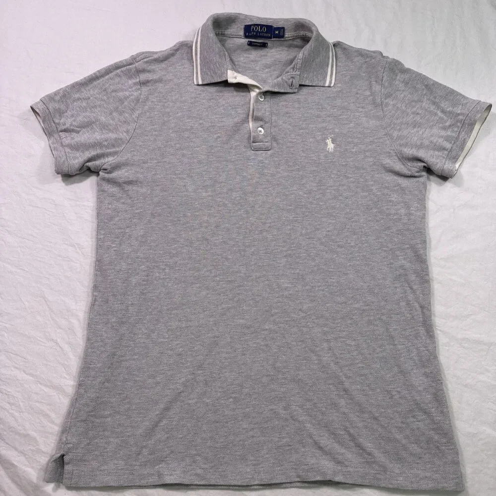 Polo Ralph Lauren Classic Fit  Pony Logo Polo Shirt Medium Lot Of 2